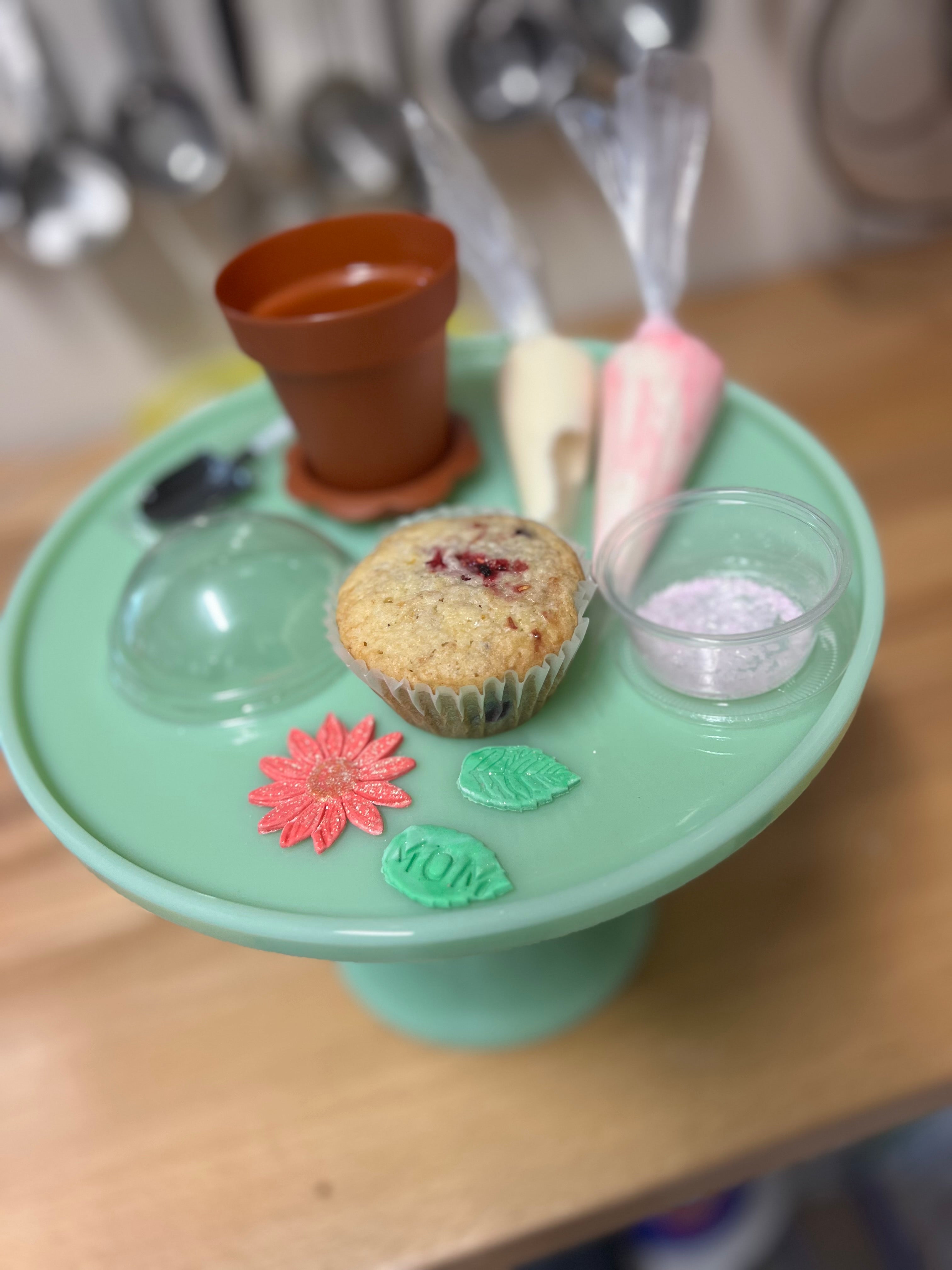 DIY Mother’s Day Flower Pot Cupcake Kit